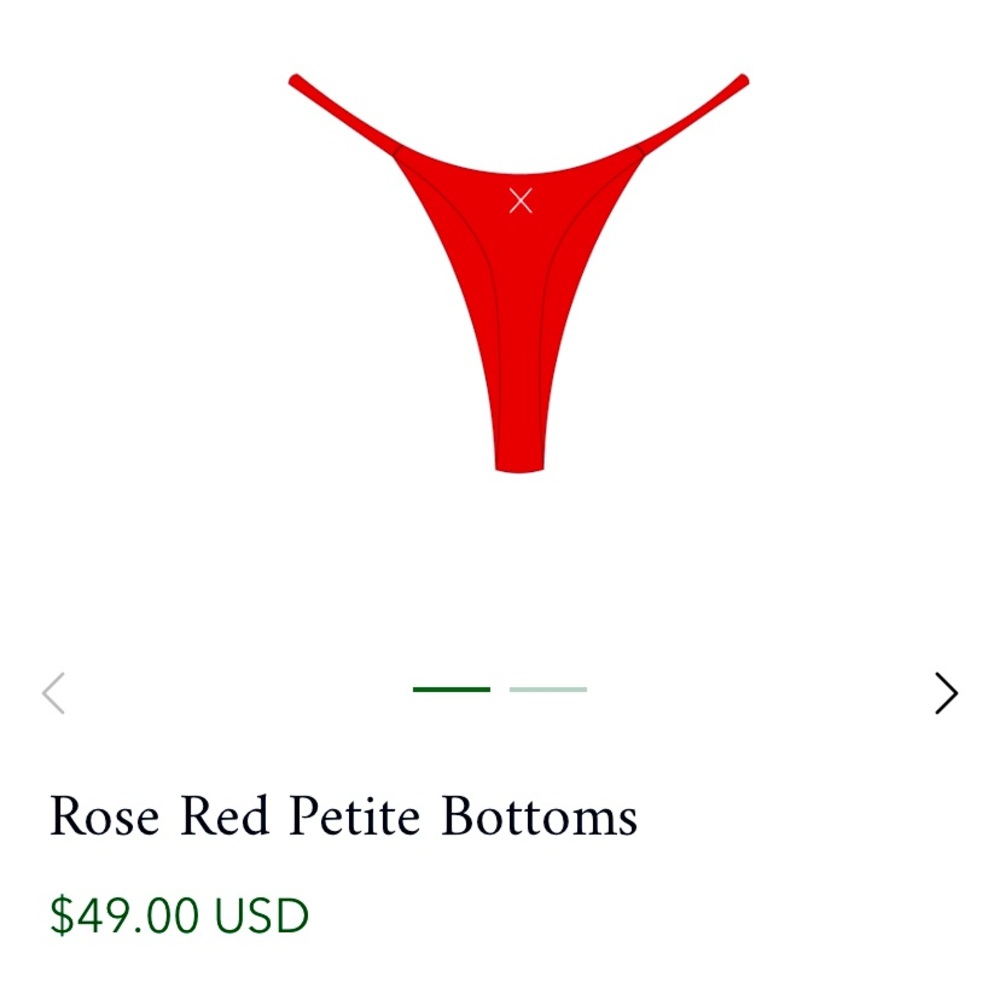 In search of Boutine LA Petite bottom Rose Red S